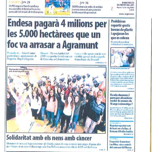 Sentència condemnatòria Incendi la Donzell