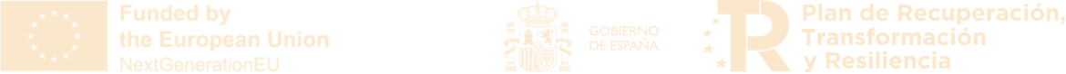 NextGenerationEU - Gobierno de España. Plan de Recuperación, Transformación y Resiliencia